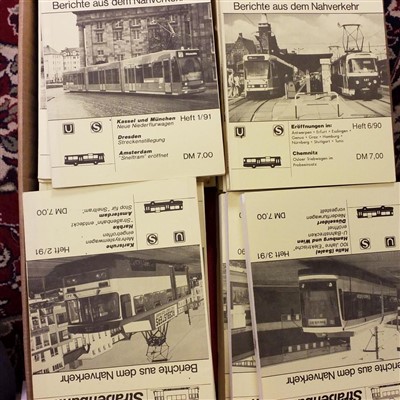 Lot 472 - Trams. A collection of modern tram reference & related