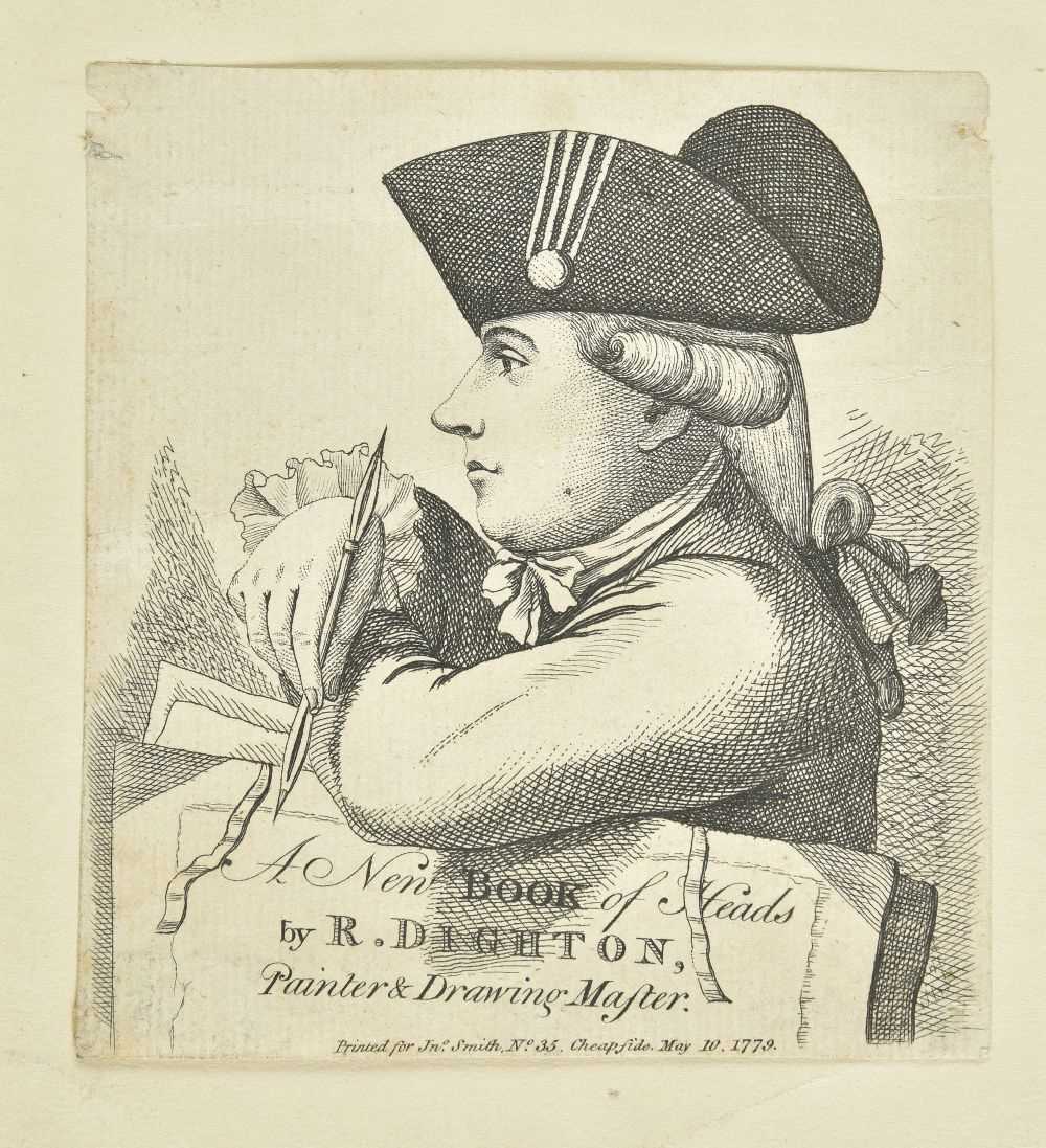 Dighton (Robert, 1752-1814). An album containing 20 original watercolours