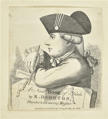 Lot 296 - Dighton (Robert, 1752-1814). An album containing 20 original watercolours