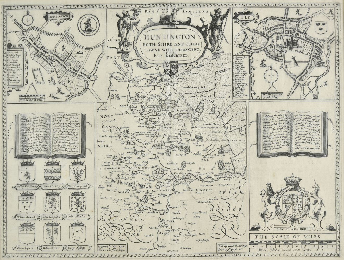 Lot 68 Huntingdonshire. Speed (John), Huntingdon,