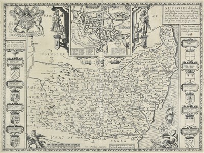 Lot 117 - Suffolk. Speed (John), Suffolke described, 1611