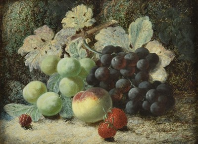 Lot 270 - Clare (Oliver, 1853-1927). Fruit on a mossy background