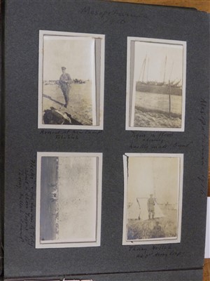 Lot 258 - WWI photographs. A WWI Mesopotamia theatre photograph album