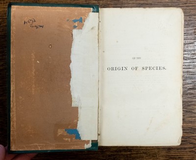 Lot 207 - Darwin (Charles). On the Origin of Species by Means of Natural Selection, 3rd edition, 1861