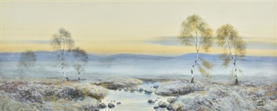 Lot 405 - Gordon (Alexander, 20th century). Scottish Lowland Panoramic Landscape