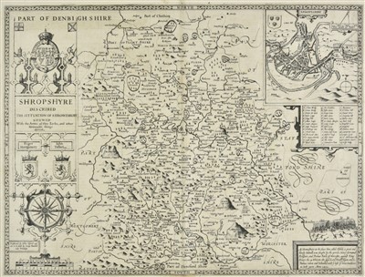 Lot 111 - Shropshire. Speed (John), Shropshire described..., 1611
