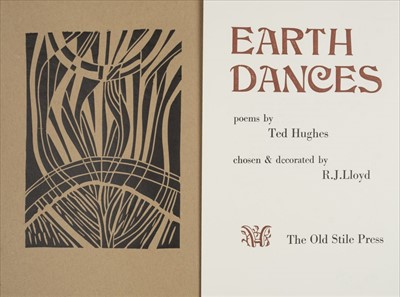 Lot 828 - Hughes (Ted), Earth Dances, Old Stile Press, 1994