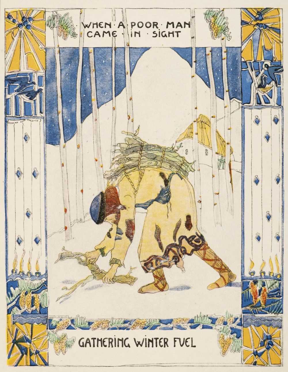 Lot 626 - King (Jessie M., illustrator). A Carol, Good King Wenceslas, [London: The Studio, 1919]