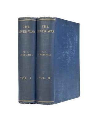 Lot 291 - Churchill (Winston Spencer). The River War, 2 volumes, 1st edition, 1st impression, 1899