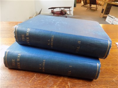 Lot 291 - Churchill (Winston Spencer). The River War, 2 volumes, 1st edition, 1st impression, 1899