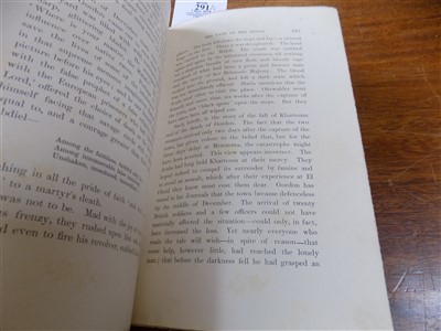 Lot 291 - Churchill (Winston Spencer). The River War, 2 volumes, 1st edition, 1st impression, 1899