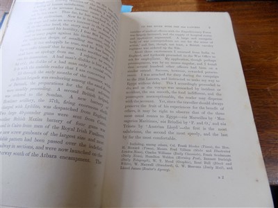 Lot 291 - Churchill (Winston Spencer). The River War, 2 volumes, 1st edition, 1st impression, 1899