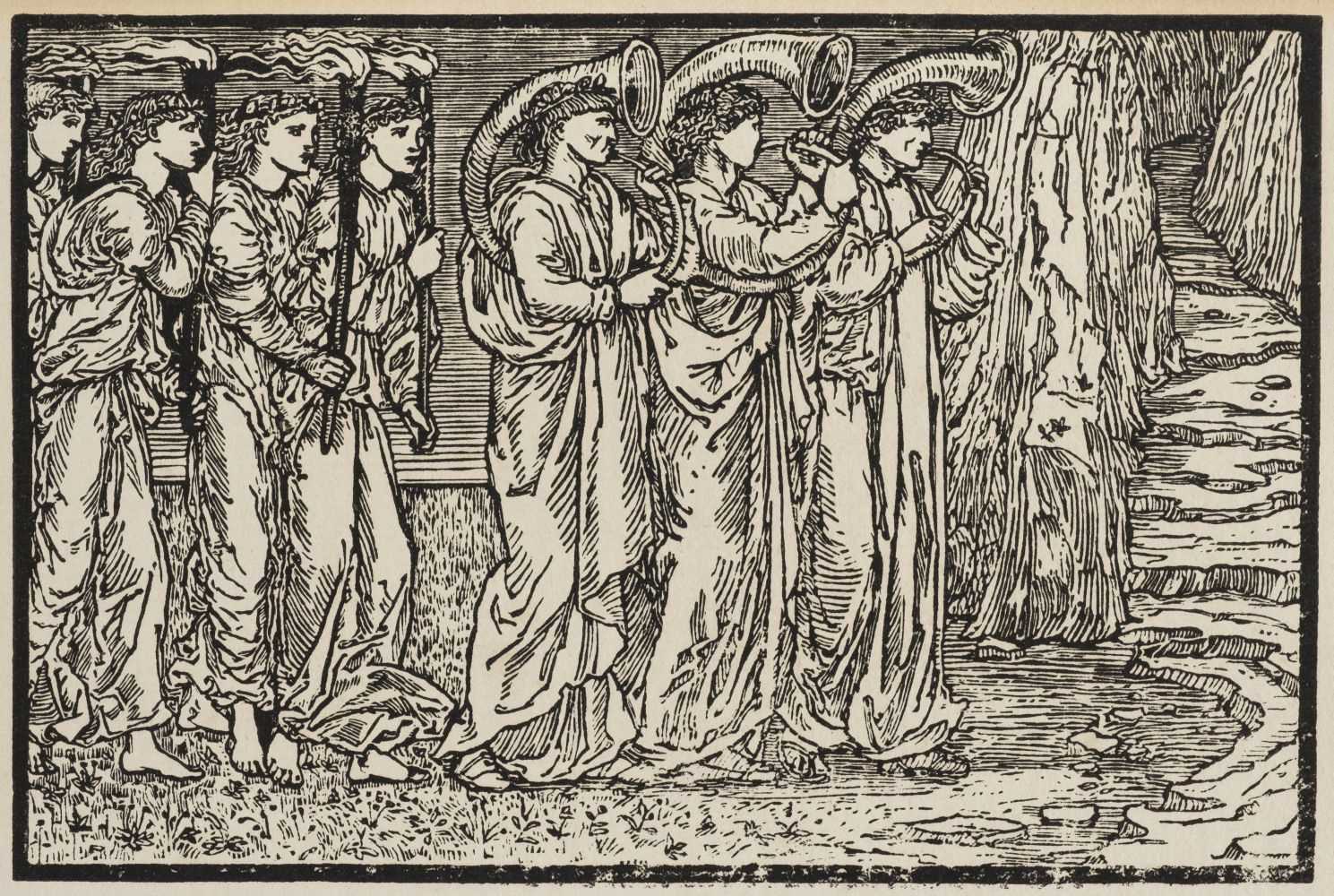 Lot 666 - Burne-Jones (Edward). Psyche's Marriage Procession woodcut