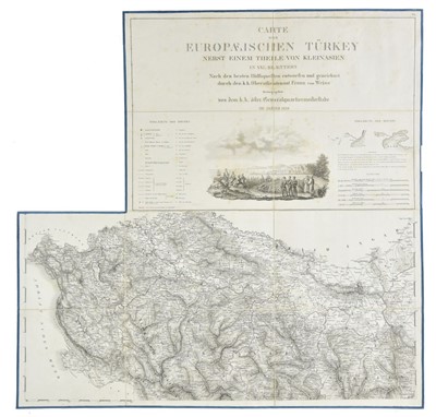 Lot 11 - Balkans & Greece, Von Weiss (Franz), Carte Europaeischen Turkey, 1829