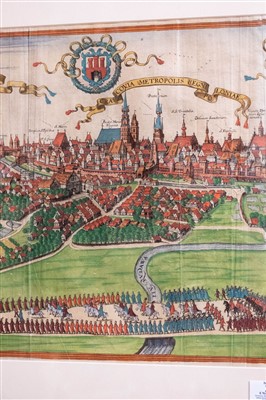 Lot 29 - Cracow. Braun (Georg & Hogenberg Franz) Cracovia, circa 1617