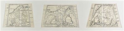 Lot 52 - Fries (Lorenz). Three woodblock maps of central Europe, circa 1535