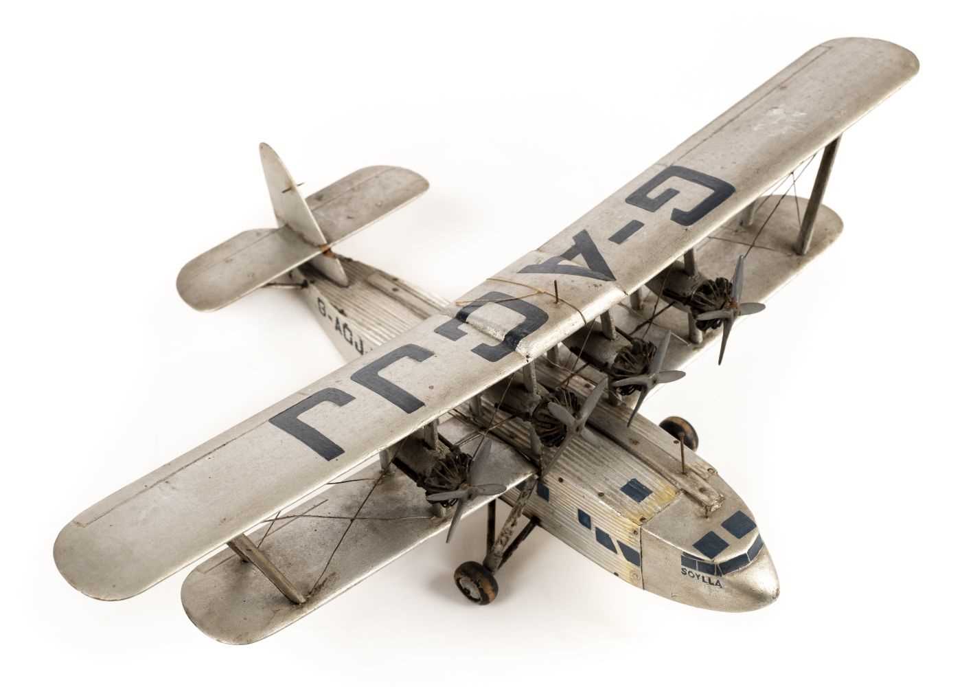 Lot 101 - Imperial Airways Short L-17 ‘Scylla’ – Biplane Airliner. c. 1934