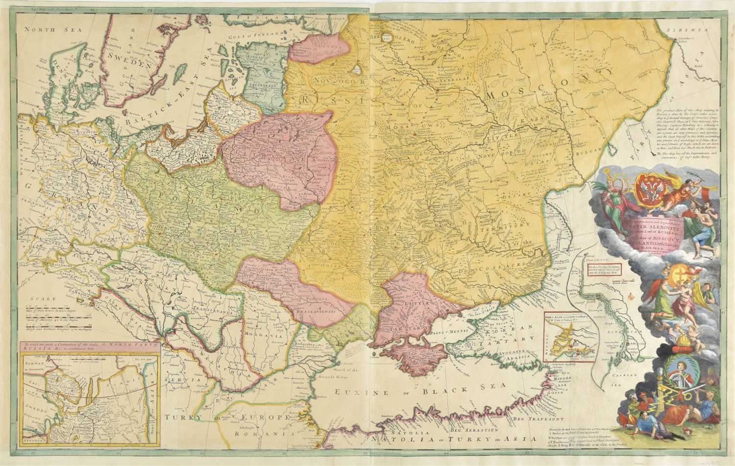 Lot 105 - Russia & Eastern Europe. Moll (Herman), circa 1730