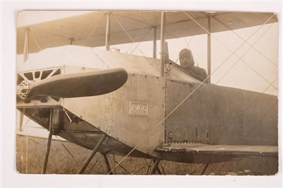 Lot 87 - Early Aviation. Pioneer Aviator signed framed photograph, 1910