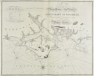 Lot 59 - Heather (William). Composite Atlas of Sea Charts, 1793 - 1805