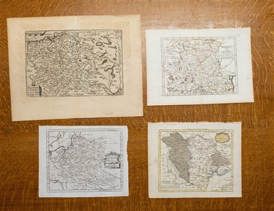 Lot 47 - Europe. A mixed collection of twenty-three maps, 17th & 19th century