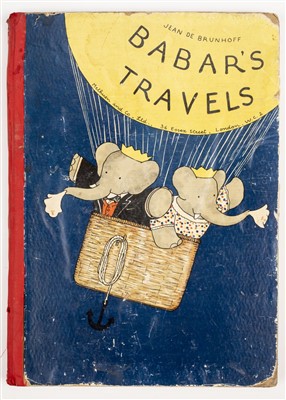 Lot 151 - Brunhoff (Jean De). Babar's Travels, 1st edition, Methuen & Co. Ltd., 1935
