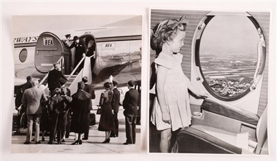 Lot 65 - Civil Aviation - BEA. Post War BEA photographs