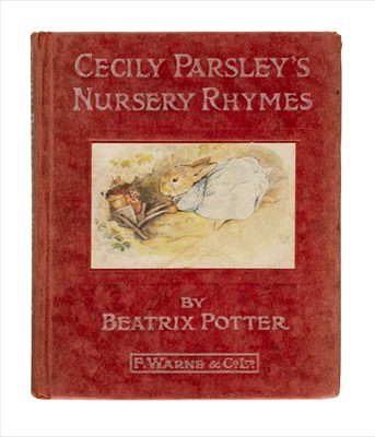 Lot 644 - Potter (Beatrix). Cecily Parsley's Nursery Rhymes, 1st edition, [1922]