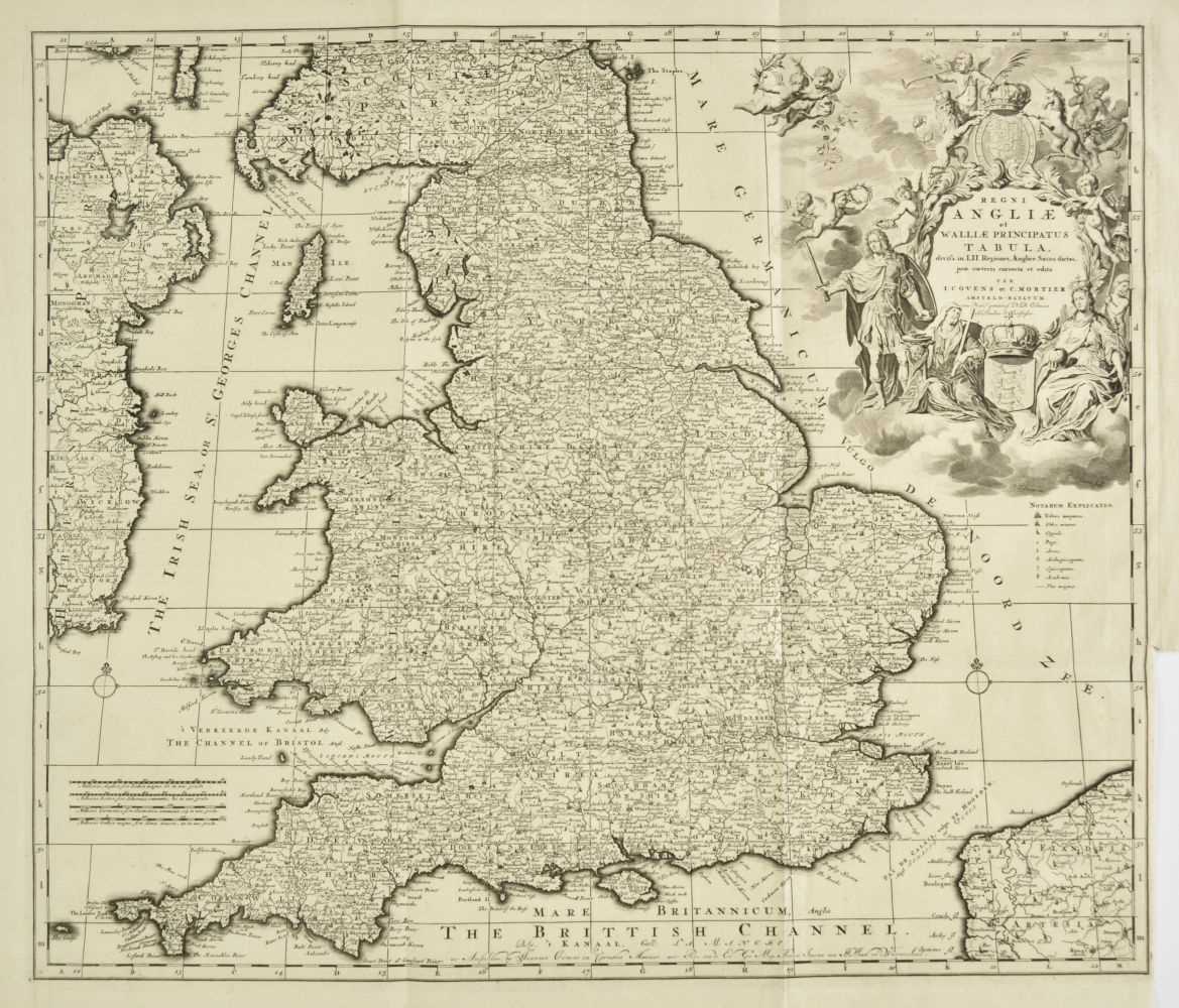 Lot 21 - British Isles. A collection of ten maps, mostly 18th & 19th century