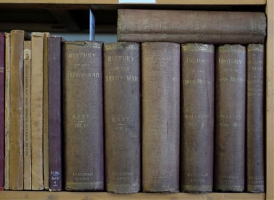 Lot 317 - Kaye (John William). A History of the Sepoy War in India, 1857-1858, 3 volumes, 1878-80