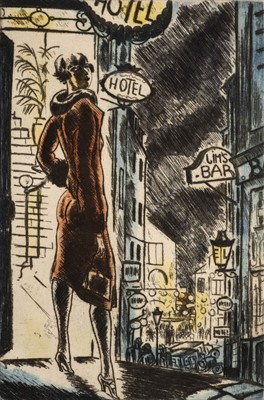 Lot 605 - Dignimont (Andre, illustrator). Francis Carco, Nuits de Paris, 1927