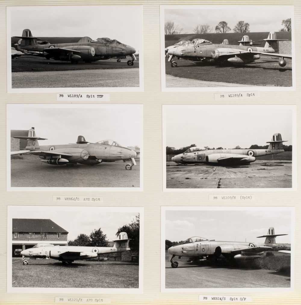 Lot 96 - Gloster Meteor. A large photographic archive (approx. 1500)  in 6 albums