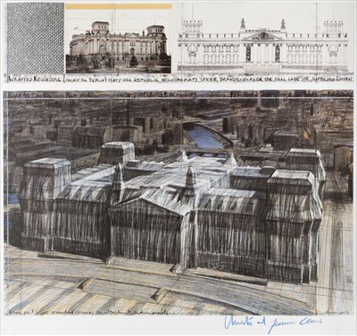 Lot 465 - Christo. Wrapped Reichstag, 1994