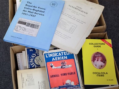 Lot 132 - Proud (Edward B.). The Postal History of British Air Mail, 1991
