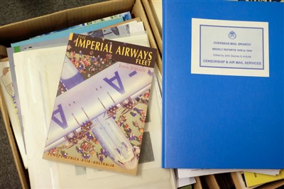 Lot 132 - Proud (Edward B.). The Postal History of British Air Mail, 1991