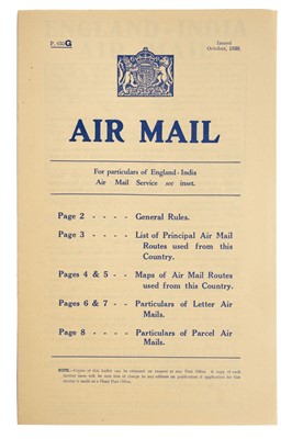 Lot 81 - Civil Aviation. An assorted collection of ephemera, circa 1930s and later