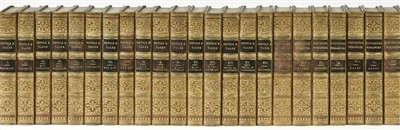 Lot 376 - Scott (Walter). Works, 53 volumes, Edinburgh: Archibald Constable & Co., 1821-1833