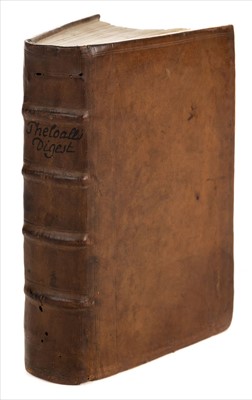 Lot 224 - Theloall (Simon). Le digest des Briefes originals, 1st edition, 1579