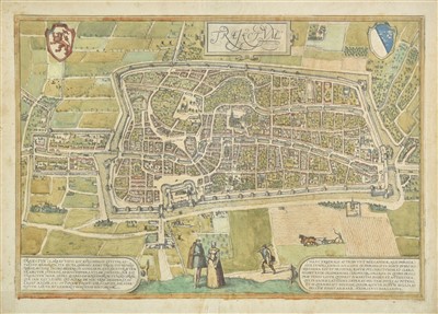 Lot 13 - Belgium & Netherlands. Braun (Georg & Hogenberg Franz), Ghent & Utrecht, circa 1580