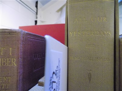 Lot 372 - WWI literature (3 shelves)