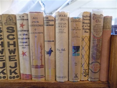 Lot 372 - WWI literature (3 shelves)