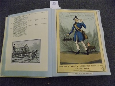 Lot 301 - Duke of Wellington. A composite album of caricatures, 1801 - 1842