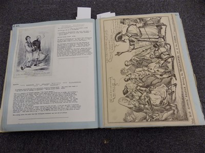 Lot 301 - Duke of Wellington. A composite album of caricatures, 1801 - 1842