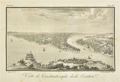 Lot 163 - Moreno (José). Viage á Constantinopla, 1st edition, Madrid, 1790