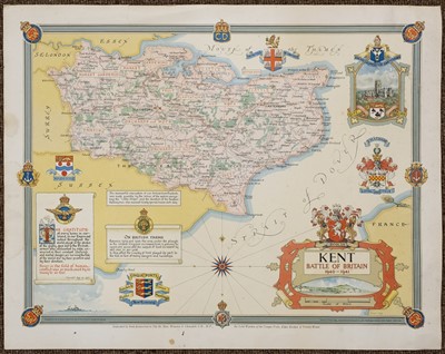 Lot 79 - Maps. A mixed collection of approximately 250 maps, mostly 19th and early 20th century