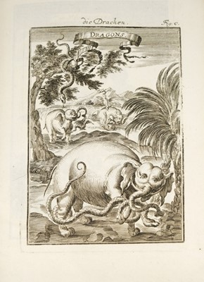Lot 9 - Mallet (Allain Manesson). Beschreibung des gantzen Welt-Kreisses, 1st edition in German, 1684