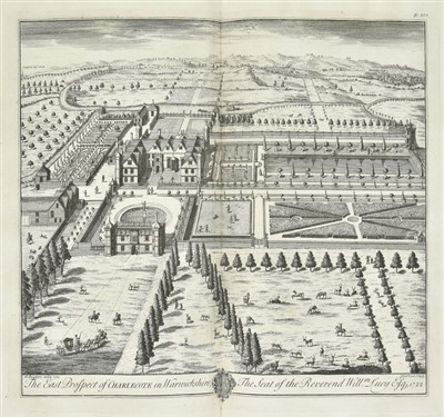 Lot 188 - Dugdale (William). The Antiquities of Warwickshire, 2 volumes, 2nd edition, 1730