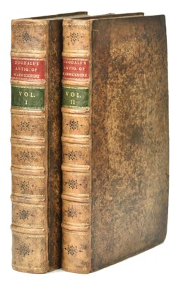 Lot 188 - Dugdale (William). The Antiquities of Warwickshire, 2 volumes, 2nd edition, 1730