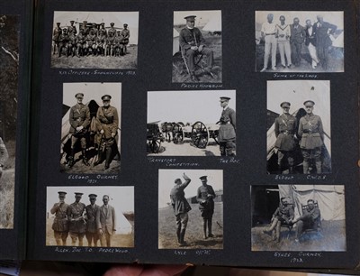 Lot 351 - Military Photograph Albums