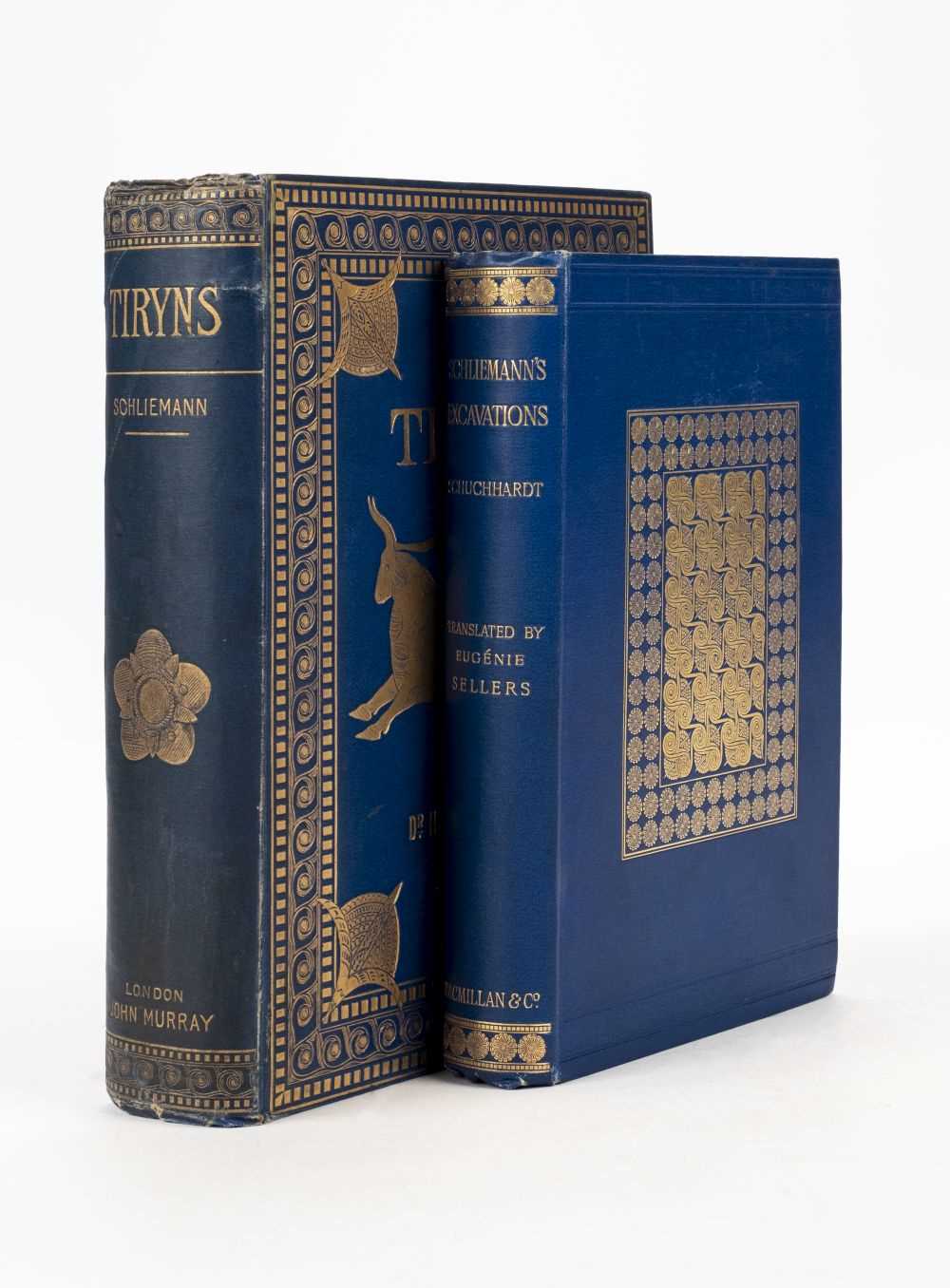 Lot 174 - Schliemann (Henry). Tiryns. The Prehistoric Palace of the Kings of Tiryns, 1st UK edition, 1886